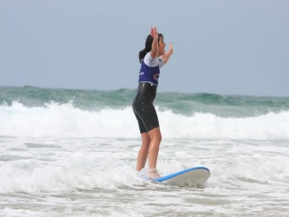  第一个平衡滑梯的乐趣 